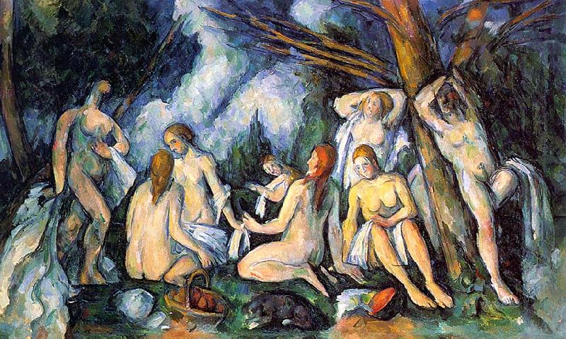 Paul Cezanne The Large Bathers